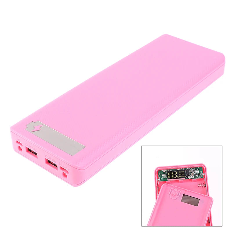 Kit Power Bank Portátil DIY Box 5x18650